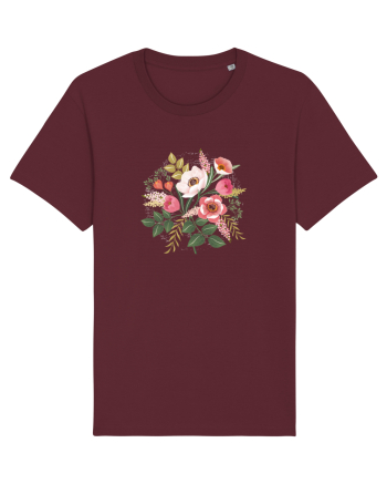 Spring Bouquet Burgundy