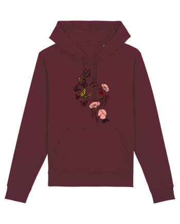 Spring Woman Burgundy