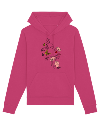Spring Woman Raspberry