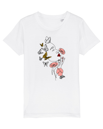 Spring Woman White