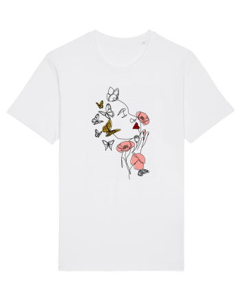 Spring Woman White