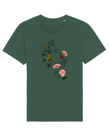 Spring Woman Bottle Green