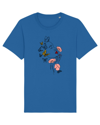 Spring Woman Royal Blue