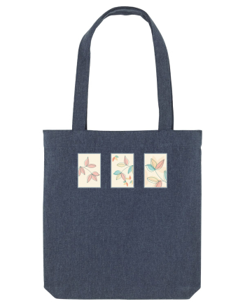 Flowerly Midnight Blue