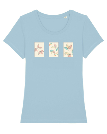 Flowerly Sky Blue