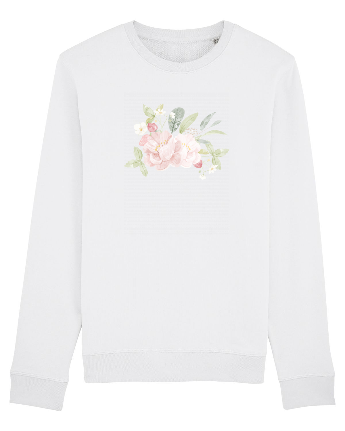 Bluză mânecă lungă Unisex Rise White