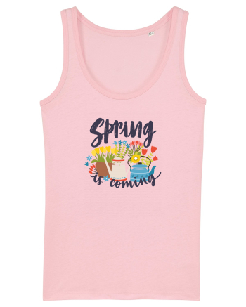 Spring Is Coming Cotton Pink