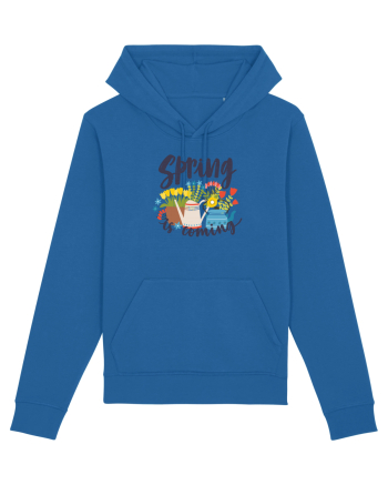 Spring Is Coming Royal Blue