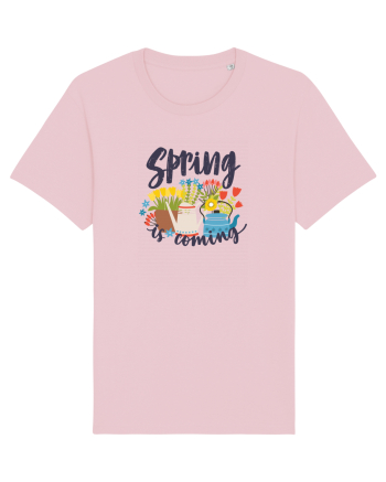 Spring Is Coming Cotton Pink