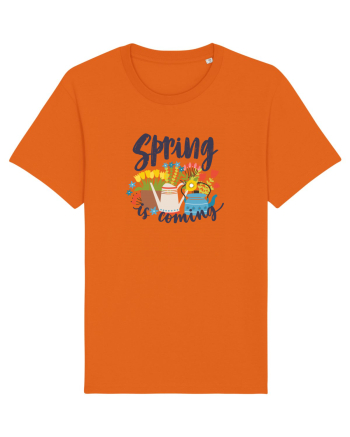 Spring Is Coming Bright Orange