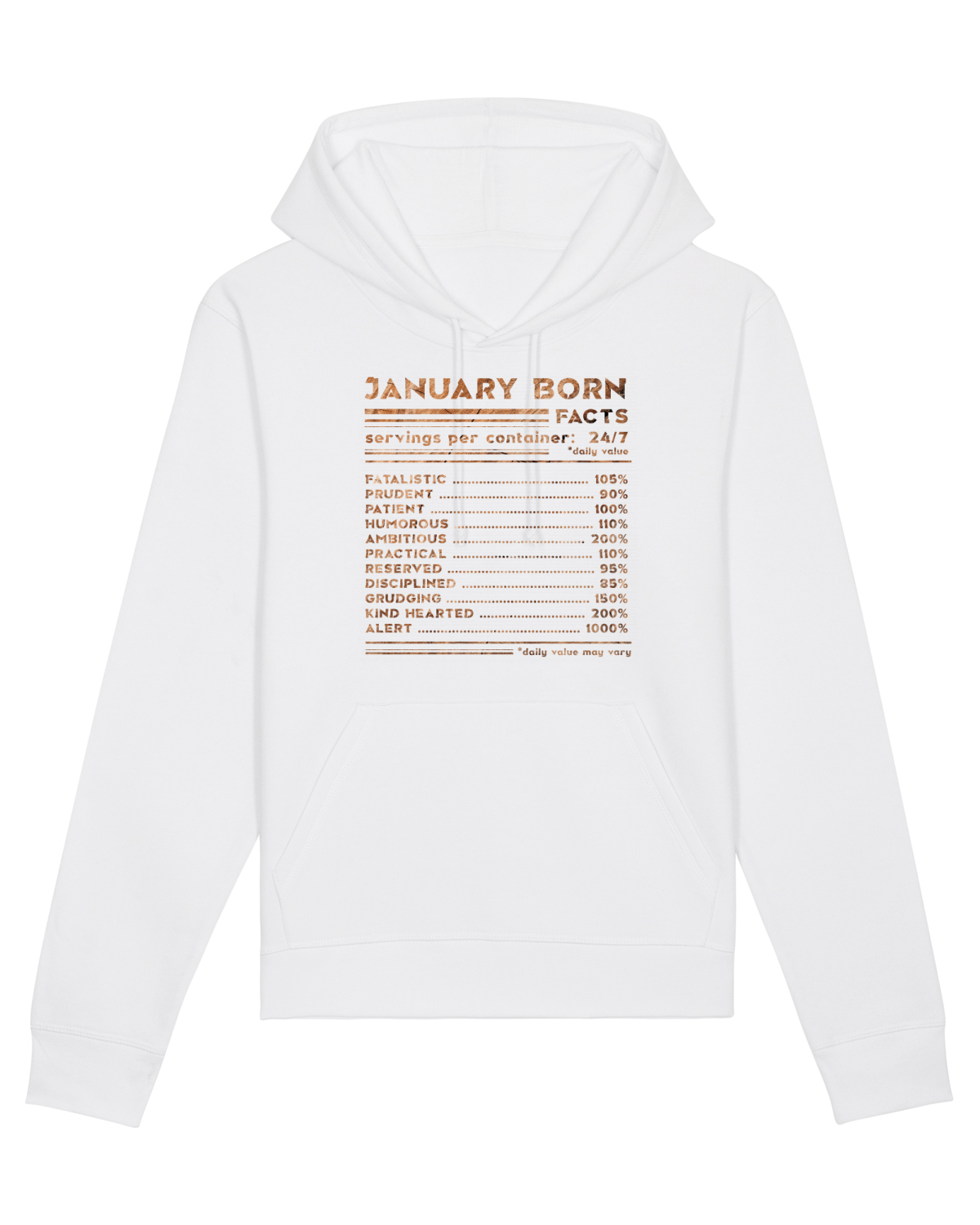 Hanorac Unisex Drummer White