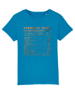 February Born Fun Facts Tricou mânecă scurtă  Copii Mini Creator
