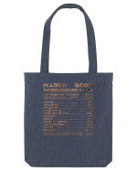 March Born Fun Facts Sacoșă textilă