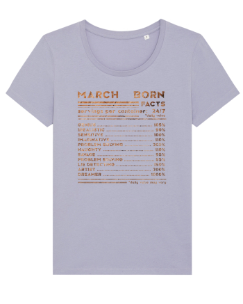 March Born Fun Facts Lavender
