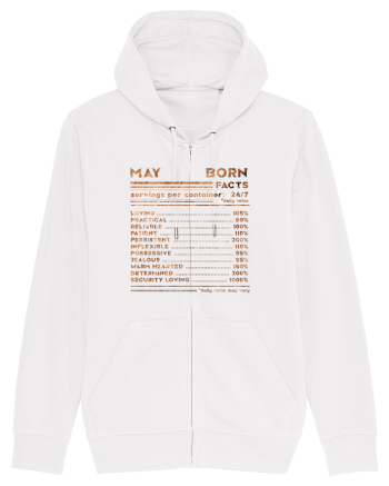 May Born Fun Facts White