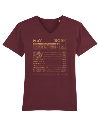May Born Fun Facts Burgundy