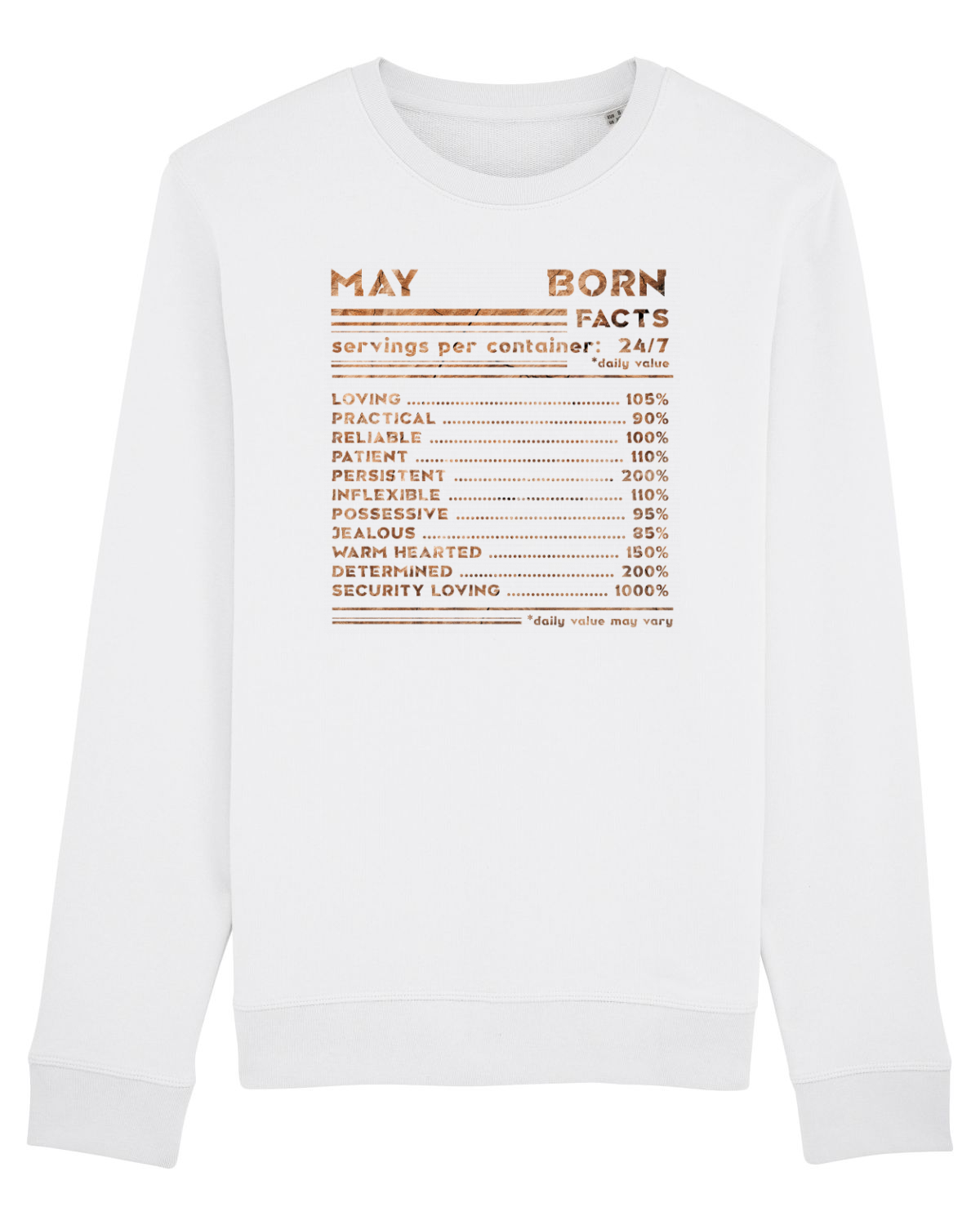 Bluză mânecă lungă Unisex Rise White