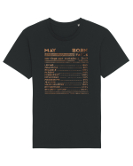 May Born Fun Facts Tricou mânecă scurtă Unisex Rocker