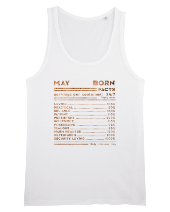 May Born Fun Facts White