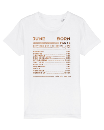 June Born Fun Facts White