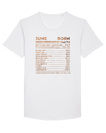 June Born Fun Facts White