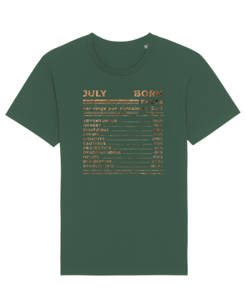 July Born Fun Facts Bottle Green