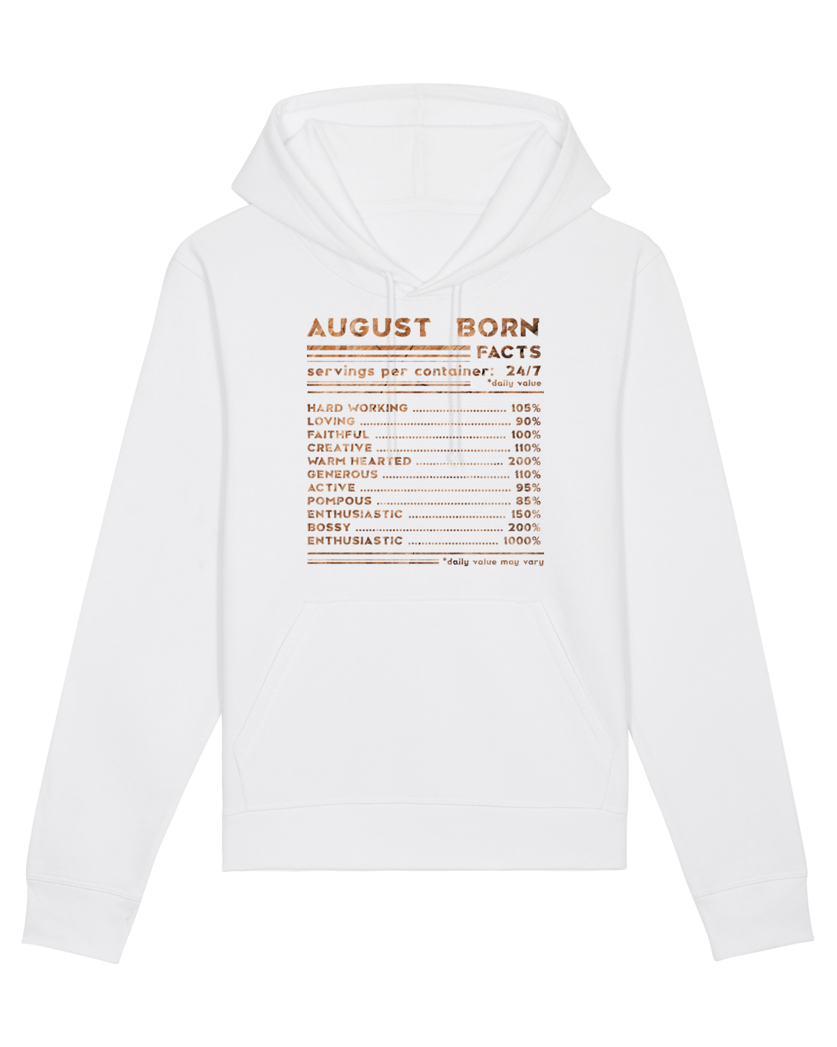 Hanorac Unisex Drummer White