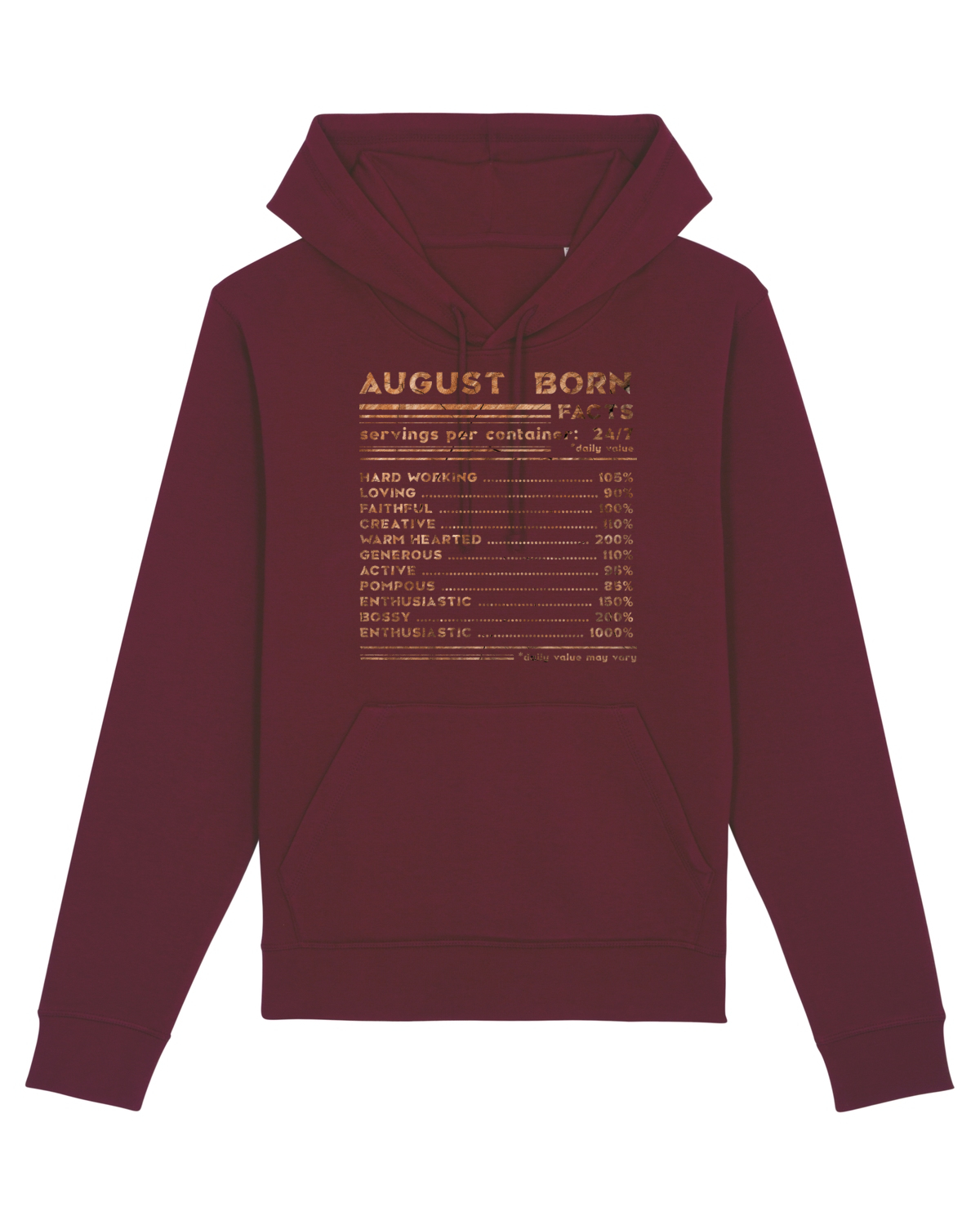 Hanorac Unisex Drummer Burgundy