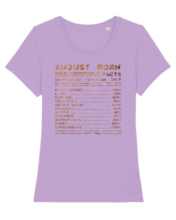 August Born Fun Facts Lavender Dawn