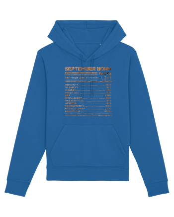 September Born Fun Facts Royal Blue