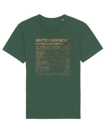 September Born Fun Facts Bottle Green