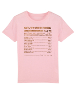 November Born Fun Facts Tricou mânecă scurtă  Copii Mini Creator