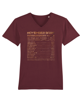 November Born Fun Facts Burgundy