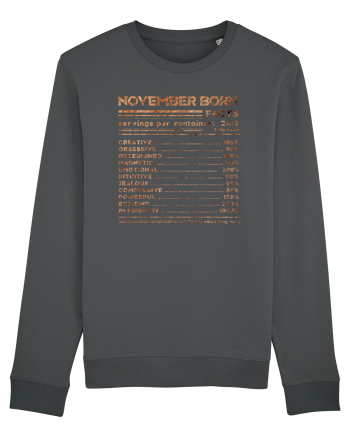 November Born Fun Facts Anthracite