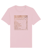 December Born Fun Facts Tricou mânecă scurtă Unisex Rocker