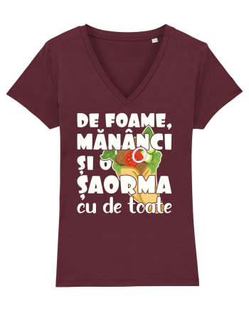 Șaorma cu de toate Burgundy