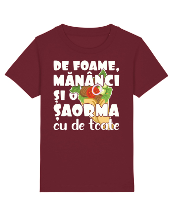 Șaorma cu de toate Burgundy