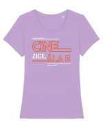 Cine zice, ala e Tricou mânecă scurtă guler larg fitted Damă Expresser
