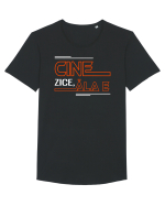 Cine zice, ala e Tricou mânecă scurtă guler larg Bărbat Skater