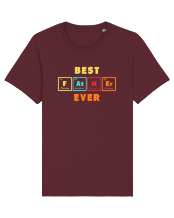 Best Father Ever Burgundy