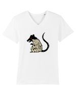 Rats will win! Tricou mânecă scurtă guler V Bărbat Presenter