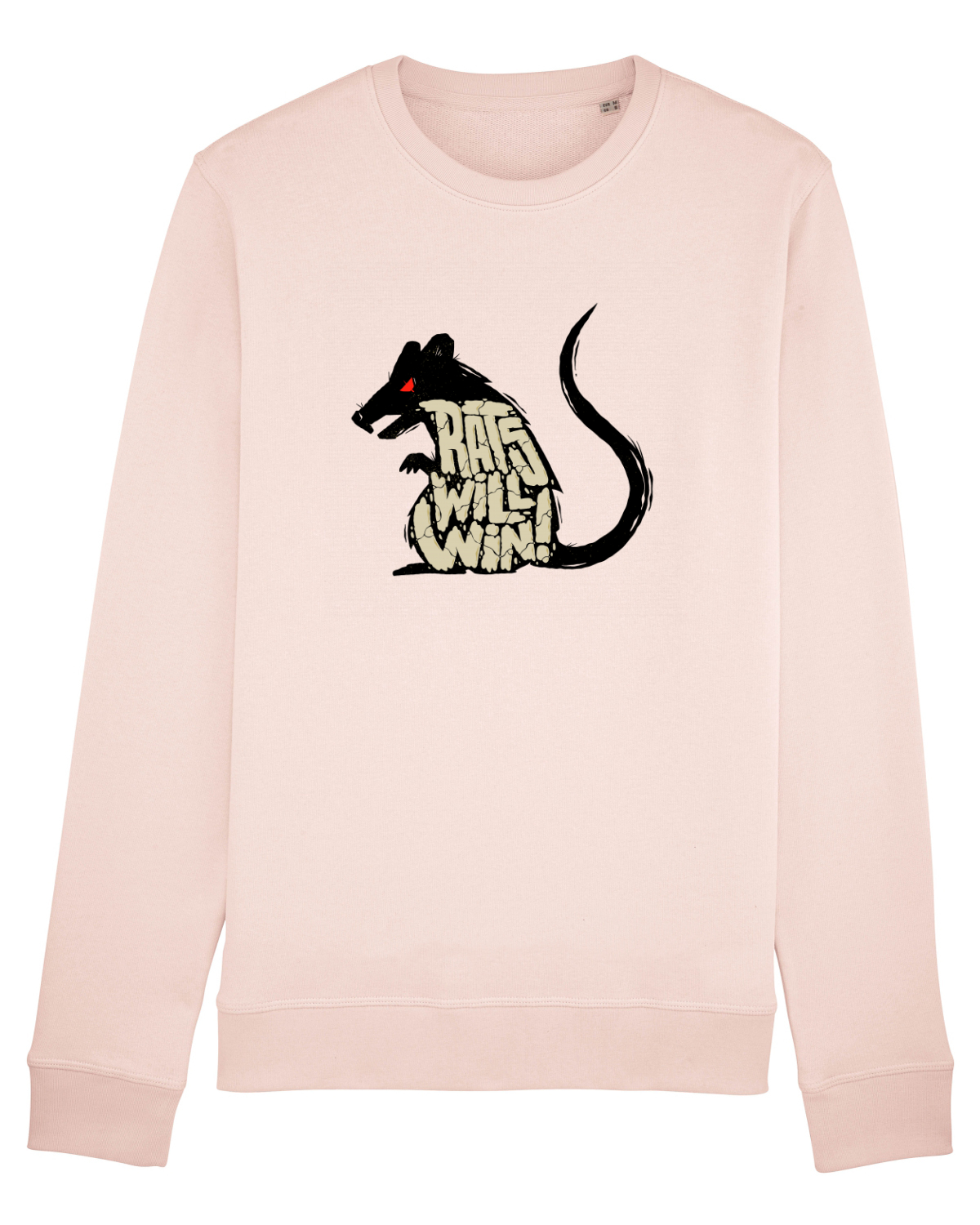 Bluză mânecă lungă Unisex Rise Candy Pink