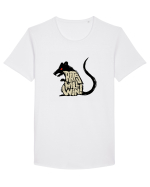 Rats will win! Tricou mânecă scurtă guler larg Bărbat Skater