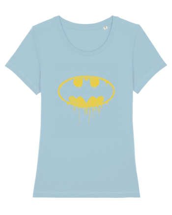 Bat's vintage design Sky Blue