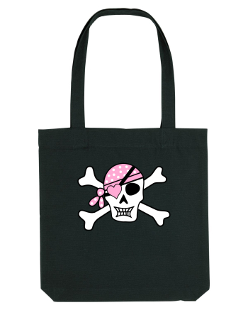Pink Lover Skull Black