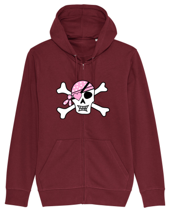 Pink Lover Skull Burgundy