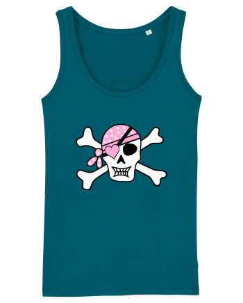 Pink Lover Skull Ocean Depth