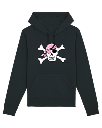 Pink Lover Skull Black