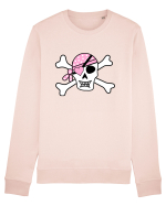 Pink Lover Skull Bluză mânecă lungă Unisex Rise