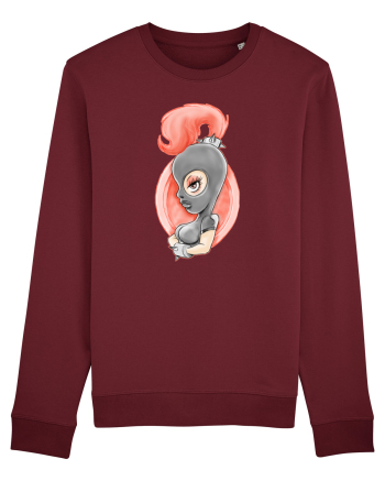 B D S M Chick Burgundy